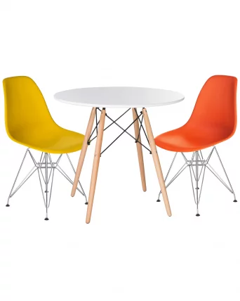 Стол обеденный ДОБРИН CХЕЛСЕА 80 Белый / DOBRIN CHELSEA_3