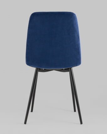 Стул Оливер велюр Темно-синий / Oliver_4