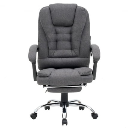 Кресло офисное с функцией вибромассажа CРОМЕКС (КРОМЕКС) Чилл МС-005 ткань серое / CROMEX Chill MS-005_2