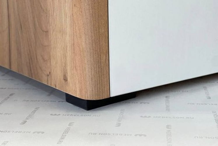 Шкаф трехдверный Адам МСА-04 дуб крафт золотой/белое дерево / MSA-04_8