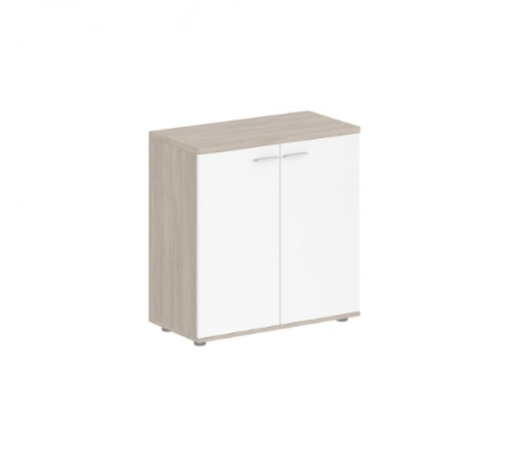Шкаф низкий Сигма СГ.805.ОД.ВХ Дуб темный Белый / Sigma SG.805.OD.WH_0