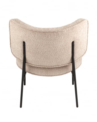 Кресло Дистриcт Лоунге букле Капучино / District Lounge_3