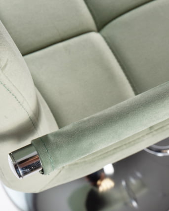 Стул барный ДОБРИН КРУГЕР АРМ Мятный велюр МДЖ9-87 / DOBRIN KRUGER ARM MJ9-87_7