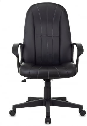 Кресло руководителя Бюрократ Т-898/#Б черный Леатхер Блаcк / T-898/#B Leather Black_1