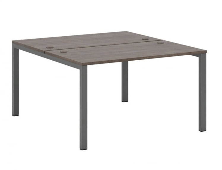 Бенч-система две столешницы Нев Лине НЛН36318234 Дуб шамони темный / New Line NLN36318234_0