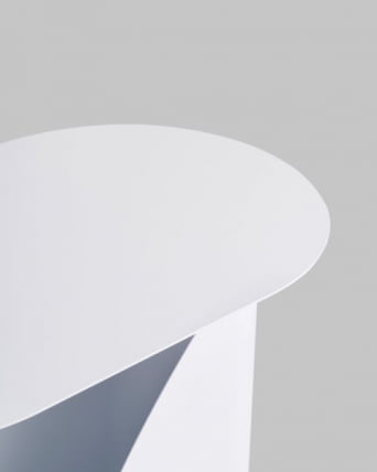 Журнальный столик Йваине металл белый / Yvaine_9