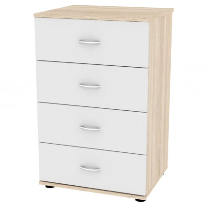 Комод Алиса(К2)856х540х459ручкаскоба96мм(ДСС-Белый) / Алиса(K2)856х540х459ручкаскоба96мм(ДСС-Белый)_0