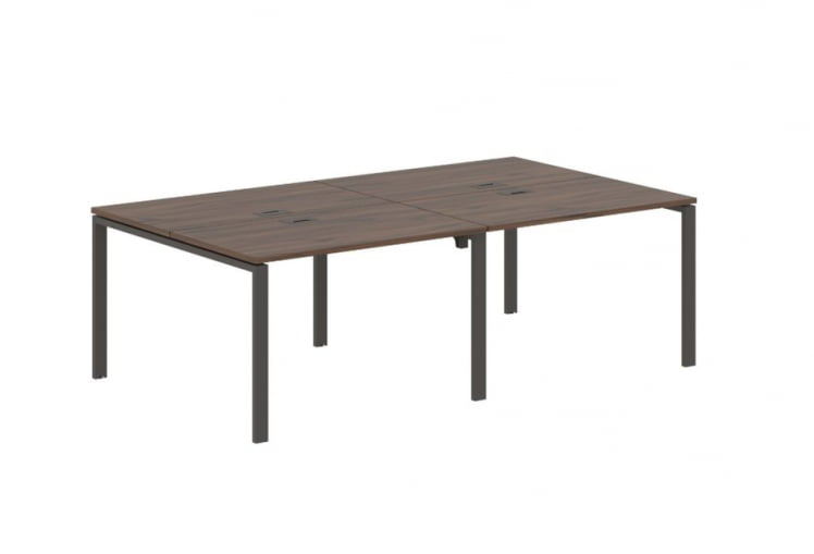 Бенч-система 4-местная ЕДИС ЕУВСТ 2313 Дуб Денвер темный Мокко / EDIS EUWST_0