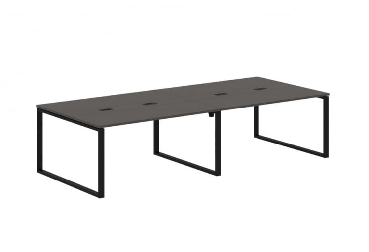 Переговорный стол ЕДИС ЕКCТ 3114 Мокко Мокко Черный / EDIS EQCT_0