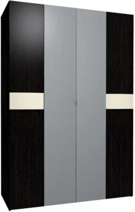 Шкаф для одежды и белья АМЕЛИ 555 Венге (спальня)_0