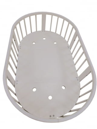 Кровать-трансформер с двумя матрасами и маятником Меррй Хаппй Мини матовая Слоновая кость (3 в 1) / Merry Happy Mini_7