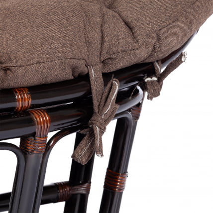 Диван МАМАСАН/МАМАСАН 23/02 В /с подушкой/ подушка 182х119 см, 169х102х80 см, Антикуе бровн (античный черно-коричневый), ткань, коричневый, 3М7 / MAMASAN/МАМАСАН W Antique brown_9