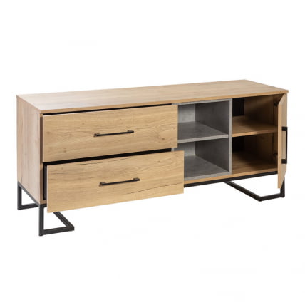 ТВ-тумба Лофт (ТВ) Дуб натур/Бетон / Loft_3