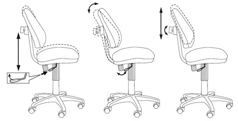 Кресло детское Бюрократ КД-4/56-65 / KD-4/56-65_7