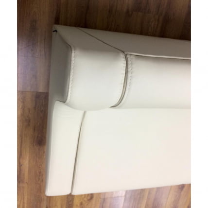 Диван офисный тройной Клерк 9 бежевый Екотекс 3014 / Ecotex_1