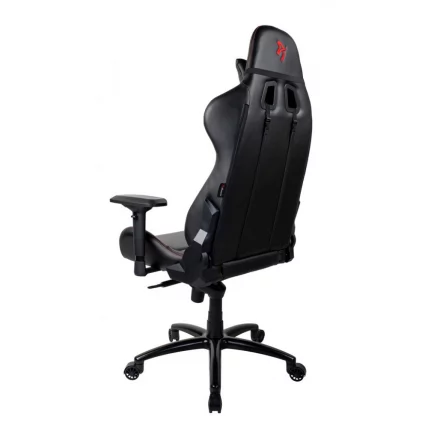 Геймерское кресло Ароззи Верона Сигнатуре Блаcк ПУ Ред Лого / Arozzi Verona Signature Black PU Red Logo_4
