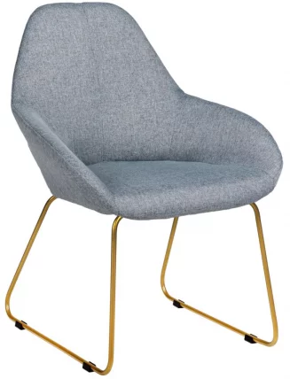 Стул Кент (С) Грей/Линк Золото / Kent_0