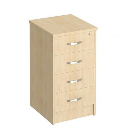 Тумба приставная (с замком) Рива А.ТП-4.1Ф-С Клен / Riva А.ТП-4.1F-S_0