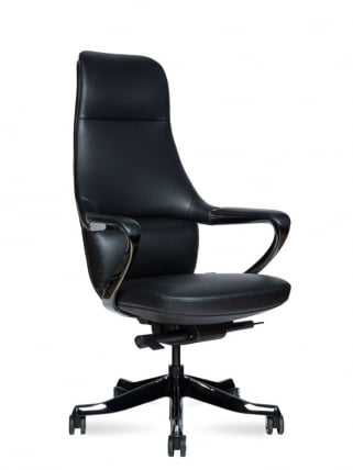 Кресло руководителя Титаниум Черный / Titanium_0