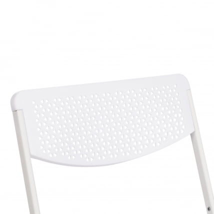 Стул складной ФОЛДЕР (мод. 3016) каркас: металл, сиденье/спинка: пластик, 48,5 х 48 х 82,5 см, вхите (белый) / FOLDER (mod. white_6