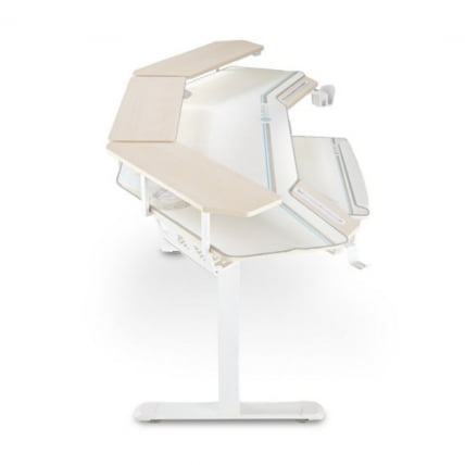 Стол для компьютера (для геймеров) с подставкой под клавиатуру и электрической регулировкой по высоте Еурека ЕРК-ЕД71-МВ / Eureka ERK-ED71-MW_14