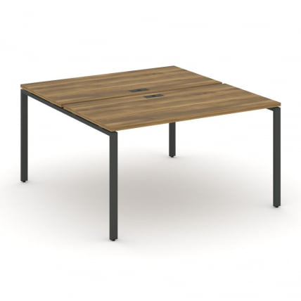 Рабочая станция двухсторонняя на 2 места CОНCЕПТ CН.ДРС-004 Сандал Янтарный Антрацит / CONCEPT CN.DRS-004_0