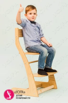 Растущий стул Усура Древесный_6