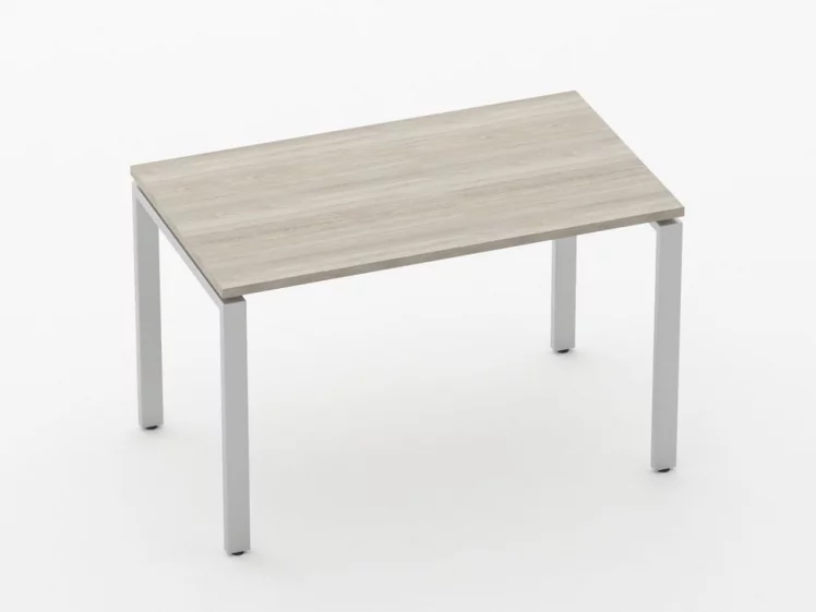 Стол прямой Дека П-обр. каркас 7.06.12  Дуб Сантана светлый / Deka_0
