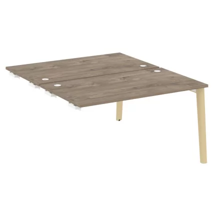 Стол-приставка двойной к опорным элементам ОНИКС ВООД ОВ.Д.СПР-3.8 Тиквуд Темный/Светлый / ONIX WOOD OW.D.SPR-3.8_0