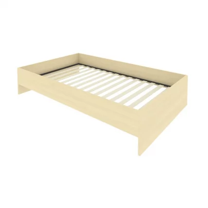 Кровать с ортопедическим основанием без изголовья ЛИГХТ С-К-120 Клен / LIGHT_0