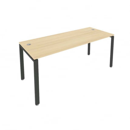 Стол письменный МЕТАЛ СЙСТЕМ Б.СП-5 Акация/Антрацит / METAL SYSTEM_0