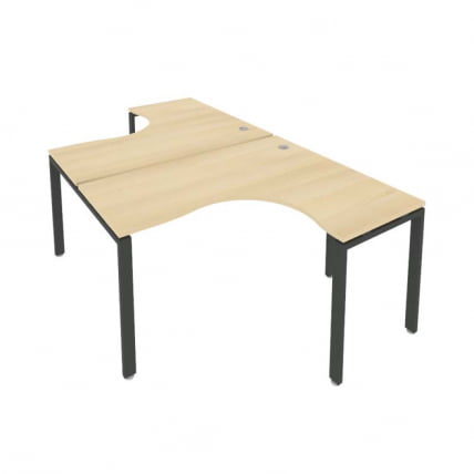 Рабочая станция Метал Сйстем Б.РАС-СА-2.3 Акация/Антрацит / Metal System_0