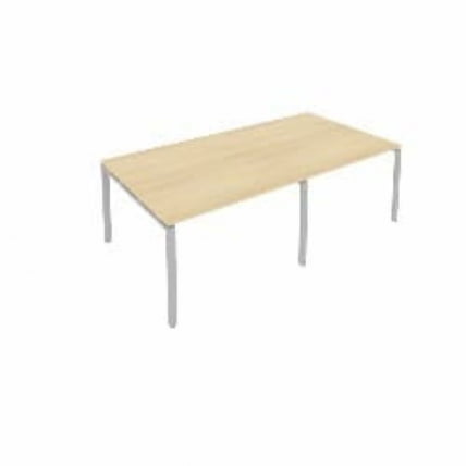 Переговорный стол (2 столешницы) Метал Сйстем Б.ПРГ-2.2 Акация/Серый / Metal System_0