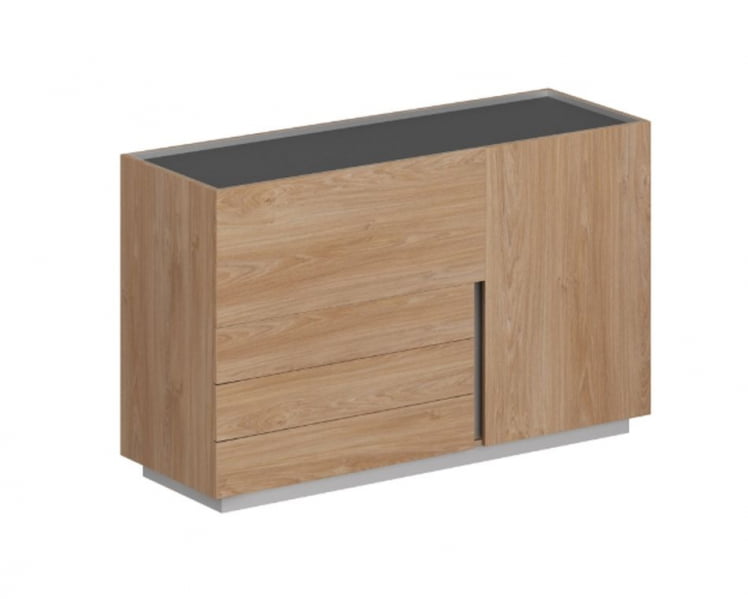 Шкаф левый Оливер ОЛ-060-20-14.ГН.ГН.ГН.Л Гикори натуральный / Oliver OL-060-20-14.GN.GN.GN.L_0