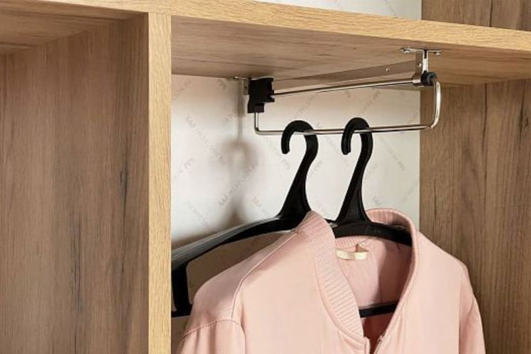 Шкаф двухдверный Бери МПР-024 Дуб крафт золотой/белое дерево / MPR-024_14