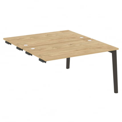 Стол-приставка двойной к опорным элементам ОНИКС ВООД ОВ.Д.СПР-3.8 Тиквуд Светлый/Темный / ONIX WOOD OW.D.SPR-3.8_0