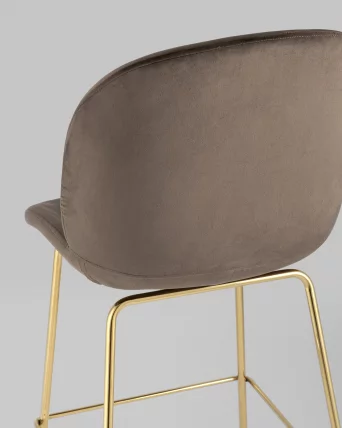 Стул барный Беетле голд Коричневый / Beetle gold_6