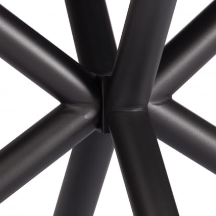 Стол обеденный Винстон/Винстон столешница керамика (матовая) /опоры металл, темно-серый/черный, (120+30+30)кс80кс75 см / Winston/Винстон (120+30+30)x80x75_10