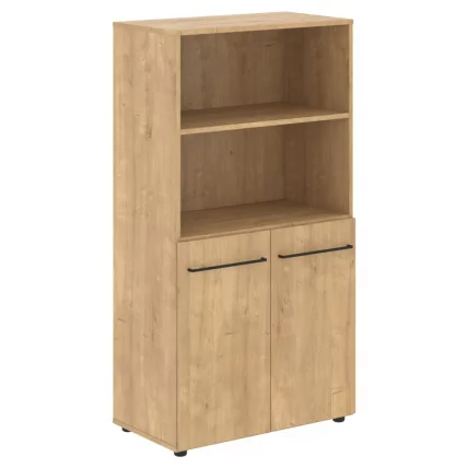 Шкаф с комплектом глухих малых дверей ЛОФТИС ЛМC 80.5 Дуб Бофорд / LOFTIS LMC_0