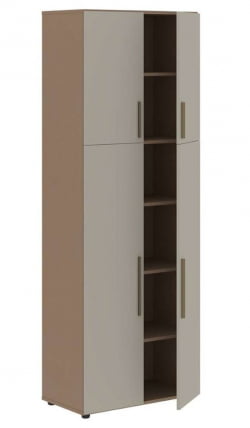 Шкаф с глухими средними и малыми дверьми ВЕЛИОН ВХCС 80.3 Аметист Кобра / VELION VHCS_3