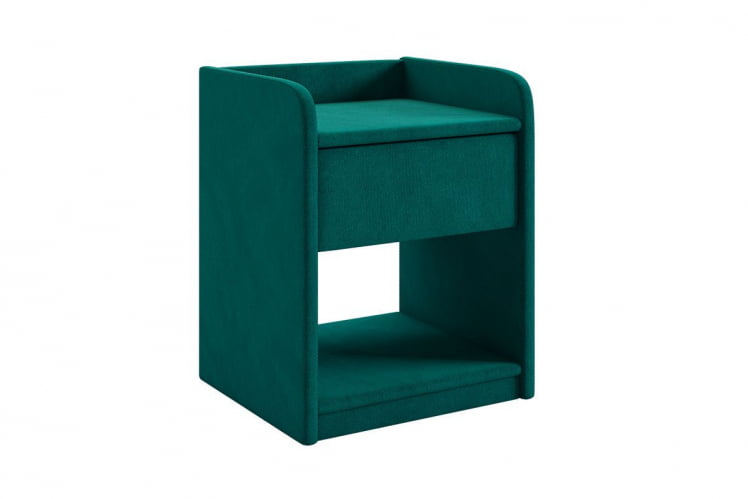 Тумба прикроватная Аманда 2 ТМ-003.2 сосна (велюр) / TM-003.2_0