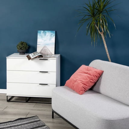 Комод 3 ящика CИТЙ 40095580х Белый / CITY 40095580h_8