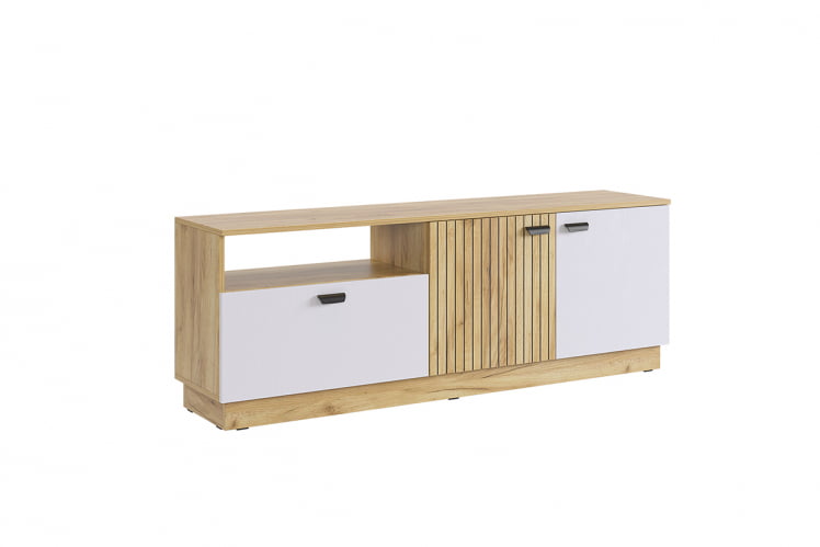 Тумба Моди МГМ-03 дуб крафт золотой/белое дерево / MGM-03_0