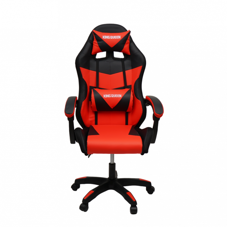 Кресло 908 КИНГКУЕЕН цвет черный/красный с массажем и подсветкой 908-блаcк-ред-масс / KINGQUEEN 908-black-red-mass_2