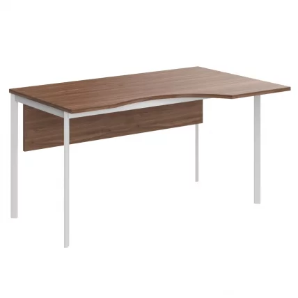 Стол эргономичный ИМАГО-С CА-1СД(Л/Р) ясень шимо белый полуматовый / IMAGO-S CA-1SD(L/R)_0