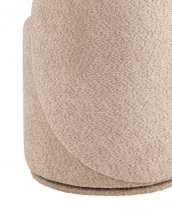 Пуф Лореен вращающийся букле Капучино / Loreen_5