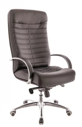 Кресло для руководителя Орион АЛ М кожа Черный / Orion AL M_1
