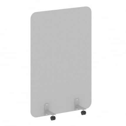 Перегородка на металлических опорах, на роликах Р-лине ДП.Р-100-150 Серый / R-line DP.R-100-150_0