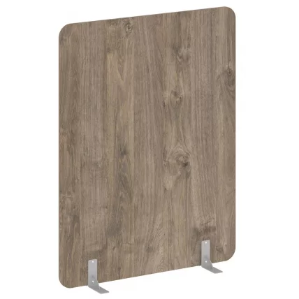 Перегородки на металлических опорах на фетровых подпятниках Р-лине ДП.Ф-140-180 Тиквуд Темный / R-line DP.F-140-180_0