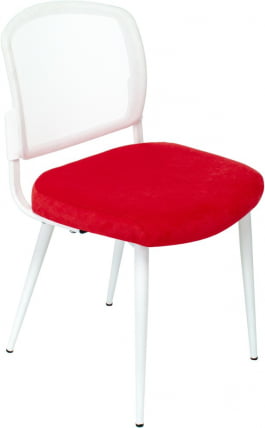 Стул для кухни Бюрократ КФ-8В Красный / KF-8W_0